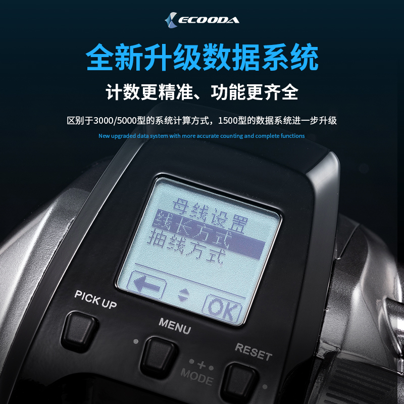 ecooda electric reel z thunder ezh 1500 Ηλεκτρικός Μηχανισμός