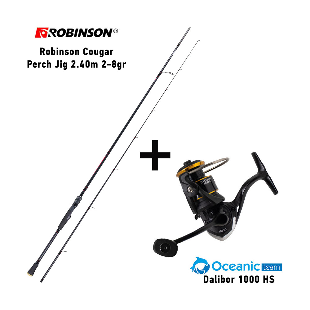 combo lrf robinson maverick 240 2 8gr + oceanic team dalibor 1000hs