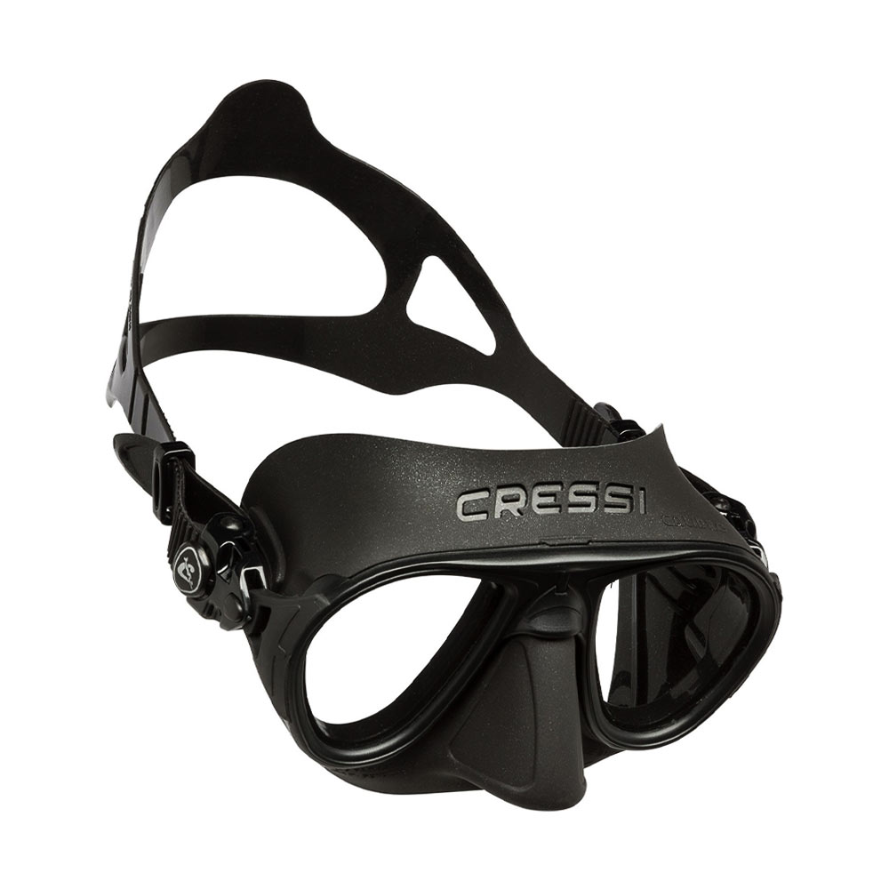 cressi calibro silicone mask blue metal Μάσκα