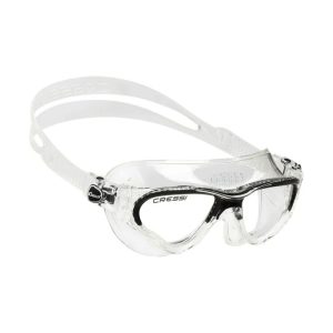 cressi cobra swim goggles clear/frame clear black Γυαλιά Κολύμβησης
