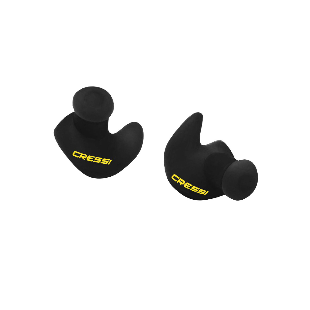 cressi ear plugs black Ωτοασπίδες σιλικόνης