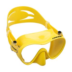 cressi f1 silicone mask yellow Μάσκα