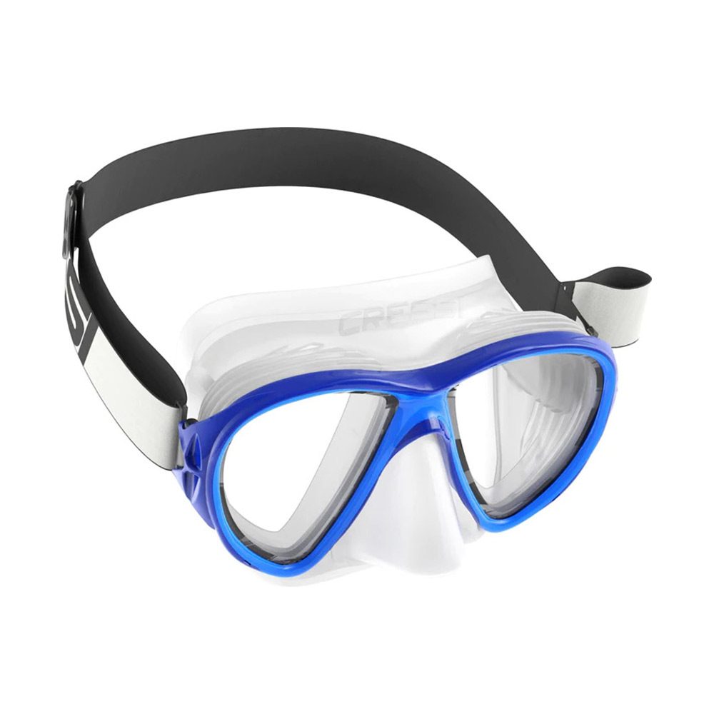 cressi fiji mask black/frame blue Μάσκα