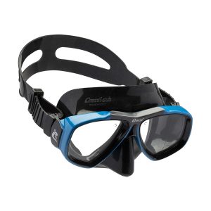 cressi focus silicone mask black/frame black Μάσκα