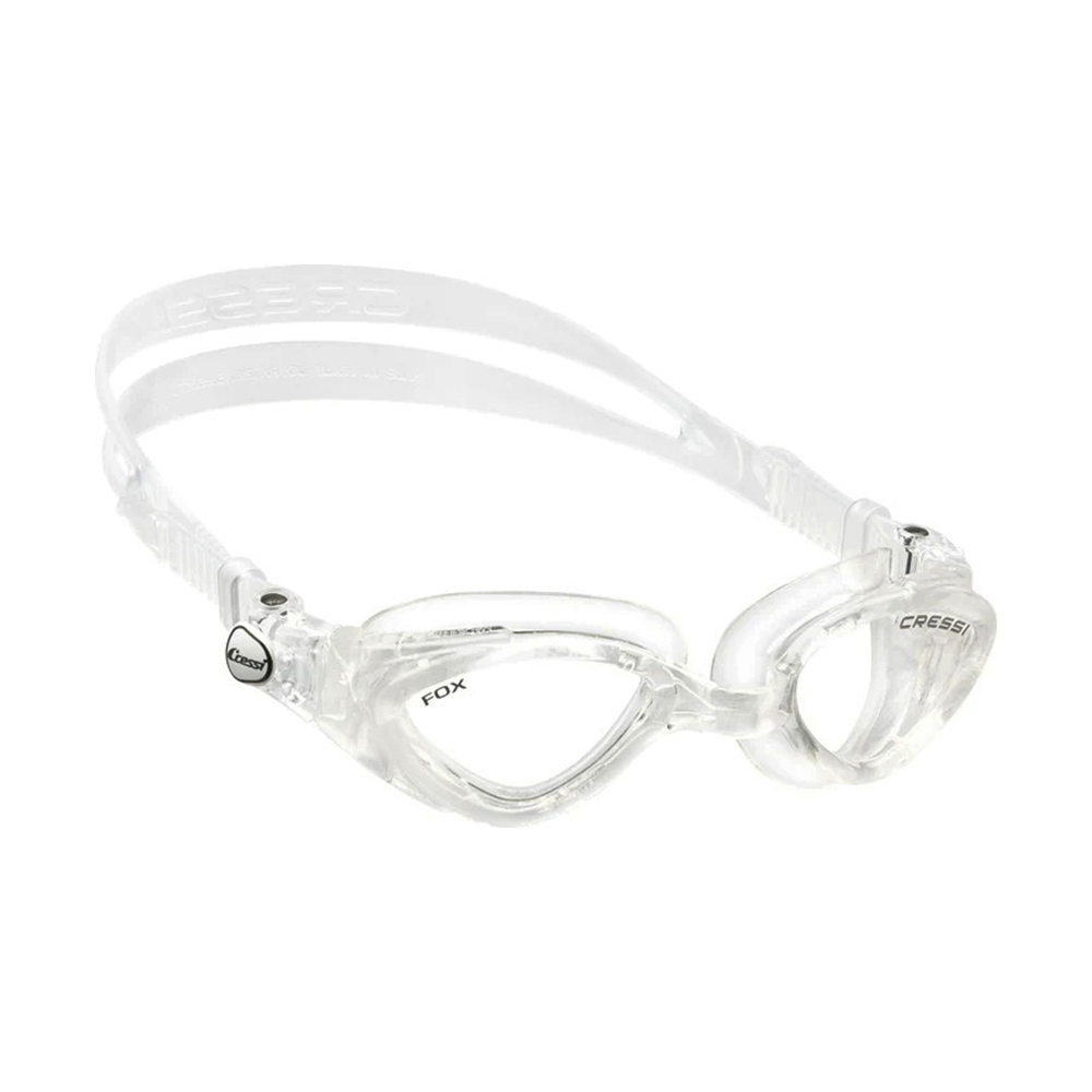 cressi fox swim goggles clear/frame clear Γυαλιά Κολύμβησης