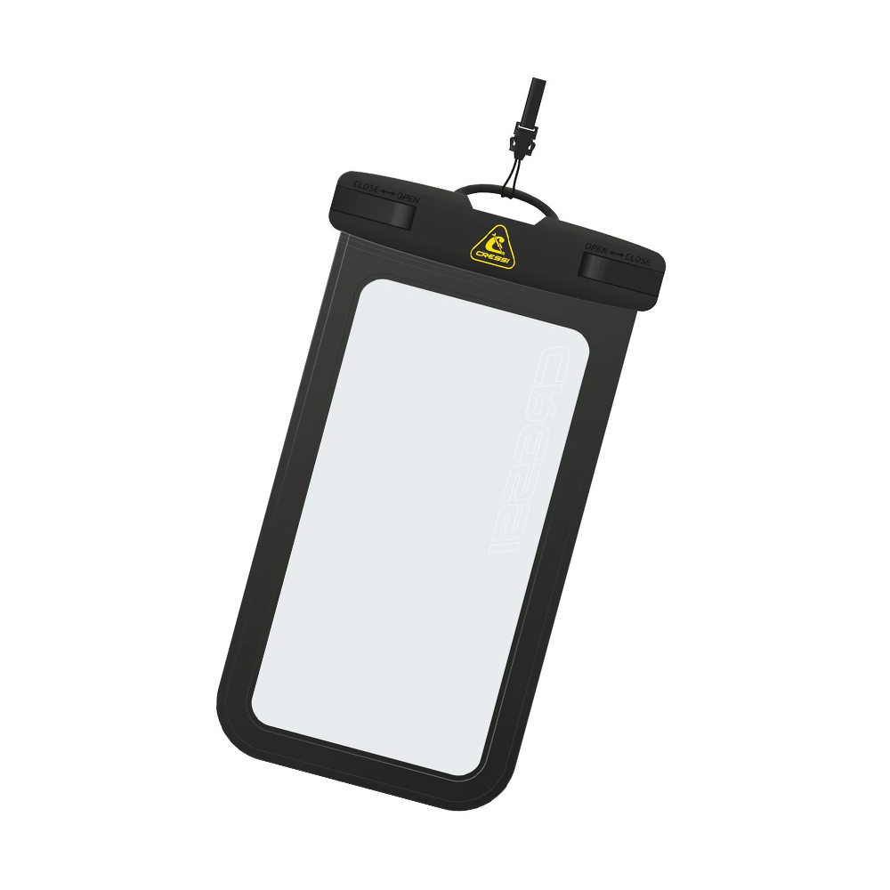 cressi johnny waterproof phone case 7" black Αδιάβροχη Θήκη Κινητού