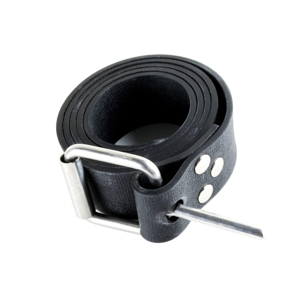cressi marseille rubber belt black Ζώνη Κατάδυσης
