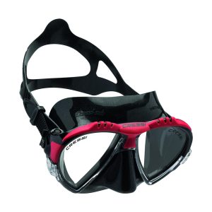 cressi matrix silicone mask black/frame black Μάσκα