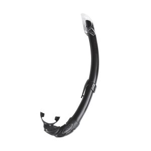 cressi mexico snorkel black/tube black Αναπνευστήρας