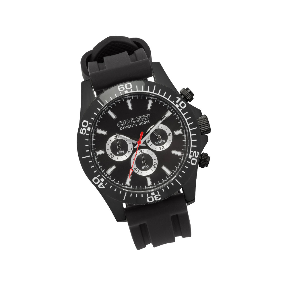 cressi nereus watch black/black Ρολόι