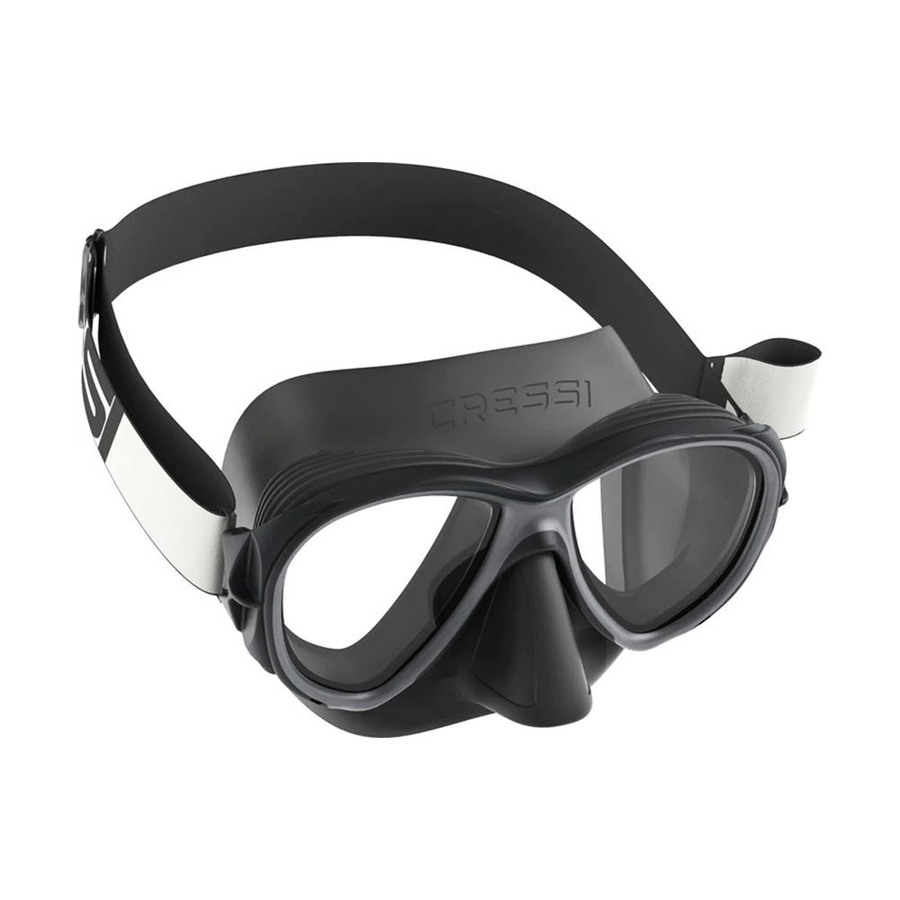 cressi samoa mask black/frame black Μάσκα