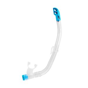 cressi top silicone snorkel clear/aquamarine Αναπνευστήρας