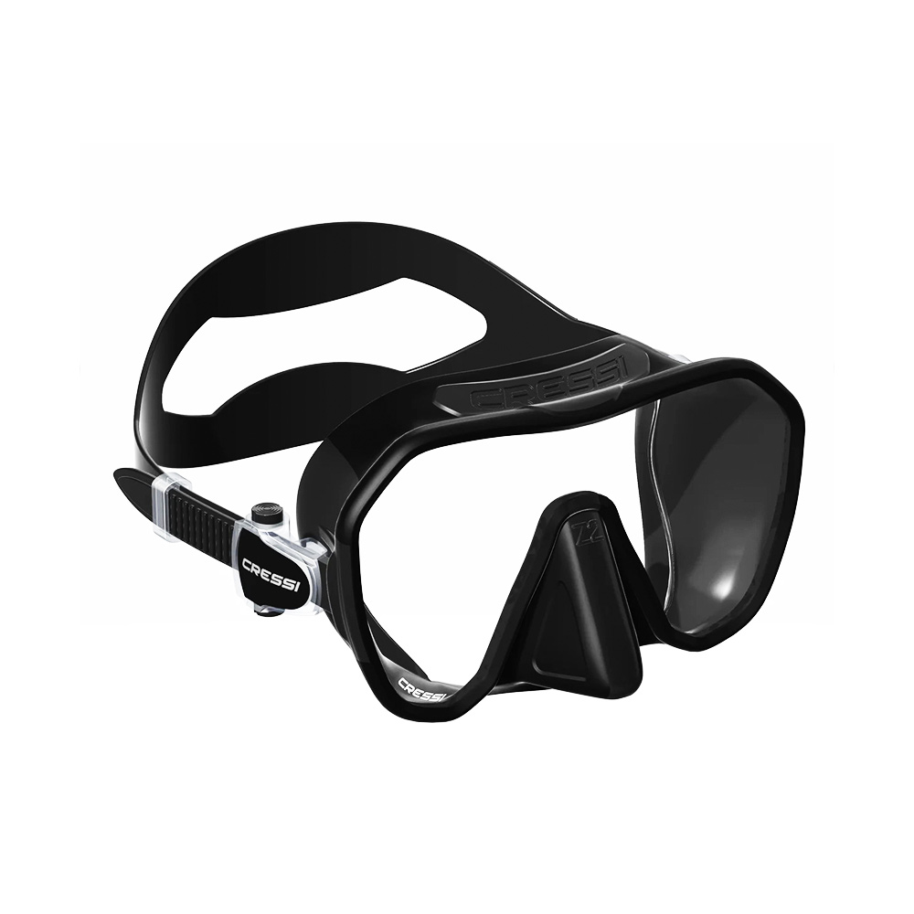 cressi z2 silicone mask black Μάσκα