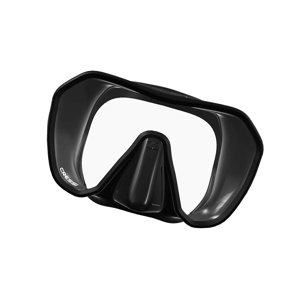 cressi z2 silicone mask black Μάσκα