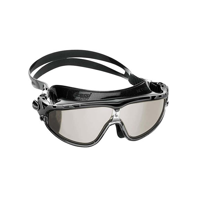 cressi skylight swim goggles black/frame grey mirrored lens Γυαλιά Κολύμβησης