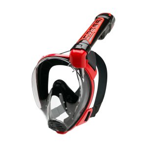 cressi duke full face mask black / red