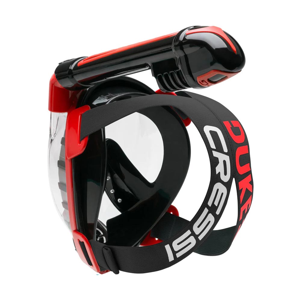 cressi duke full face mask black / red