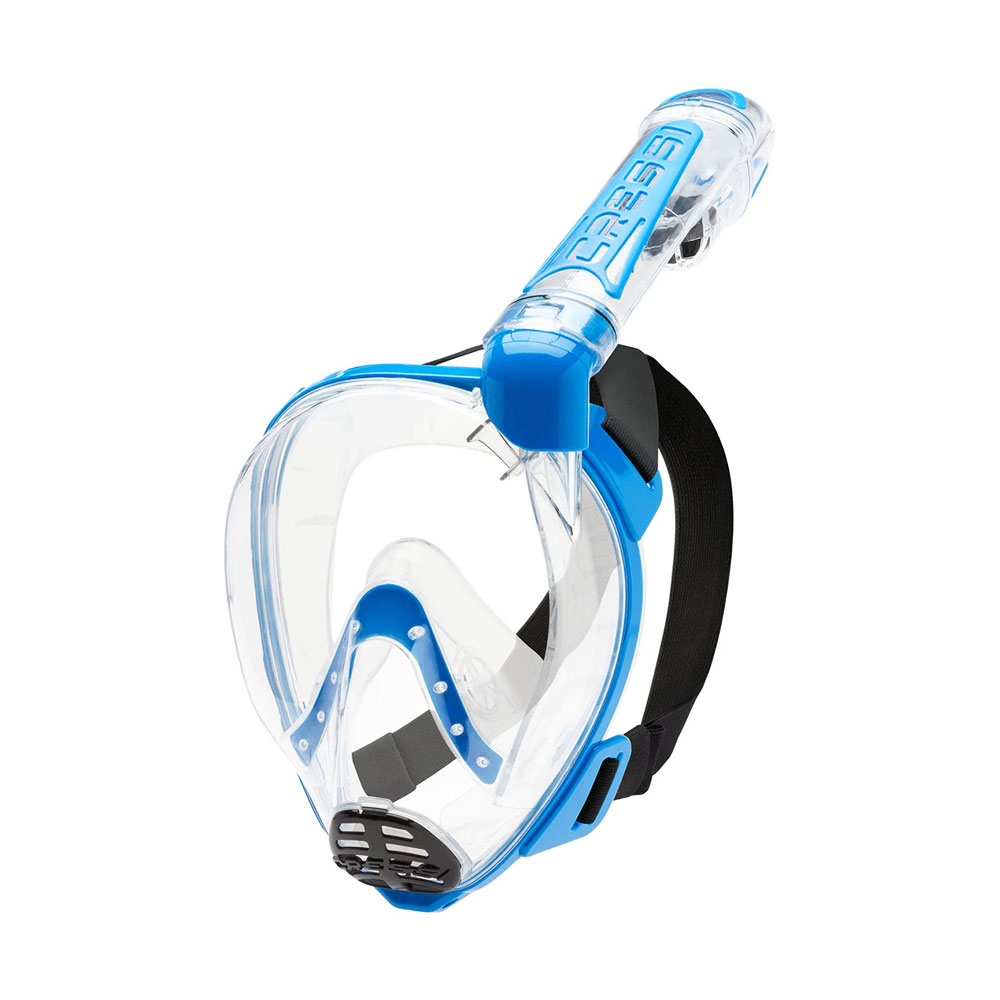 cressi duke full face mask clear / blue