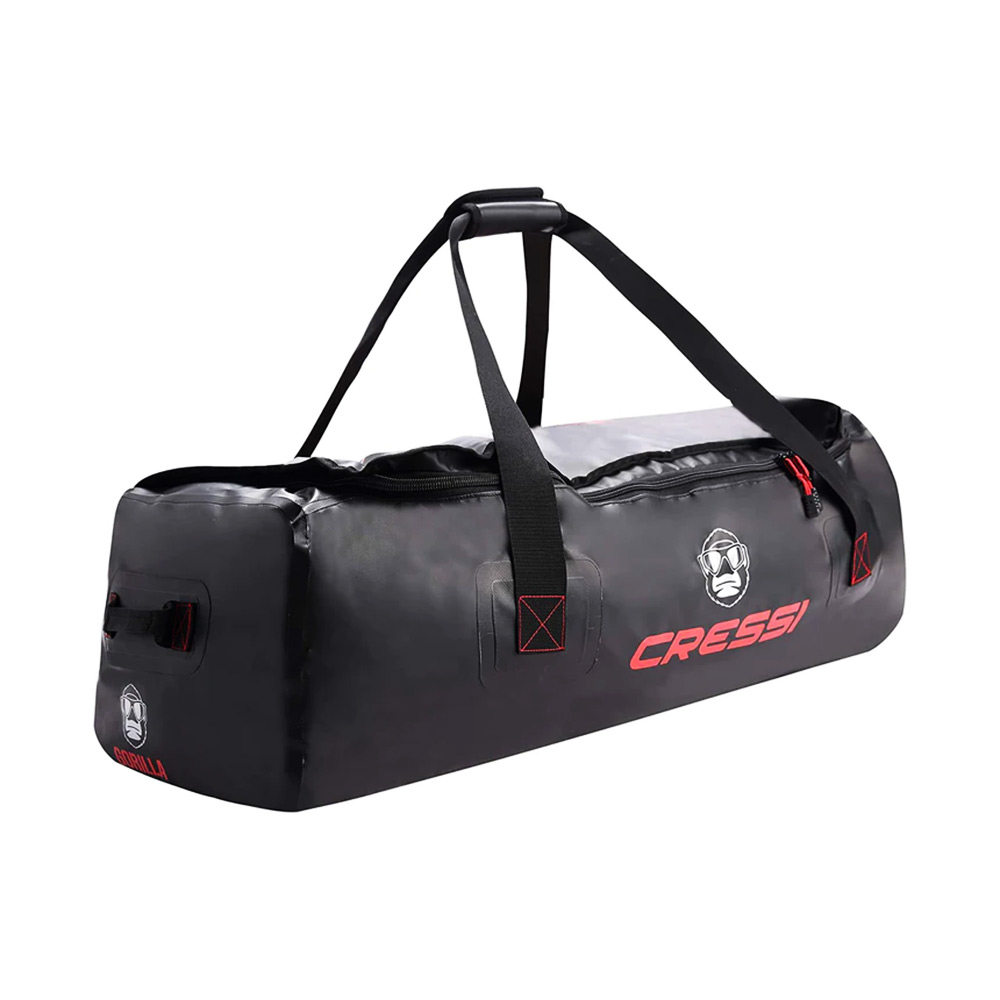 cressi gorilla bag 135l black/red Σάκος