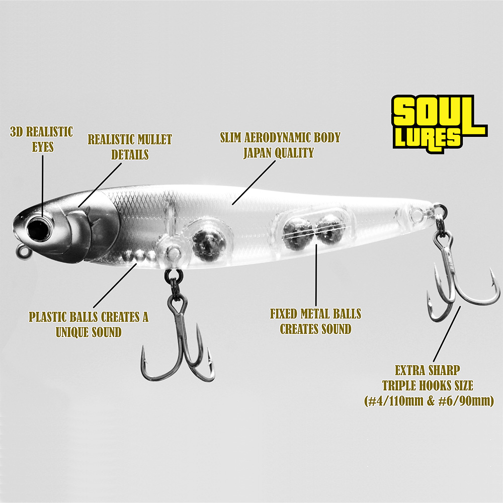 soul lures kefalos 90mm 12gr
