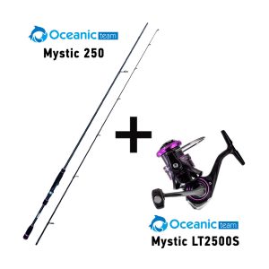 combo eging oceanic team mystic 250 + mystic lt2500s