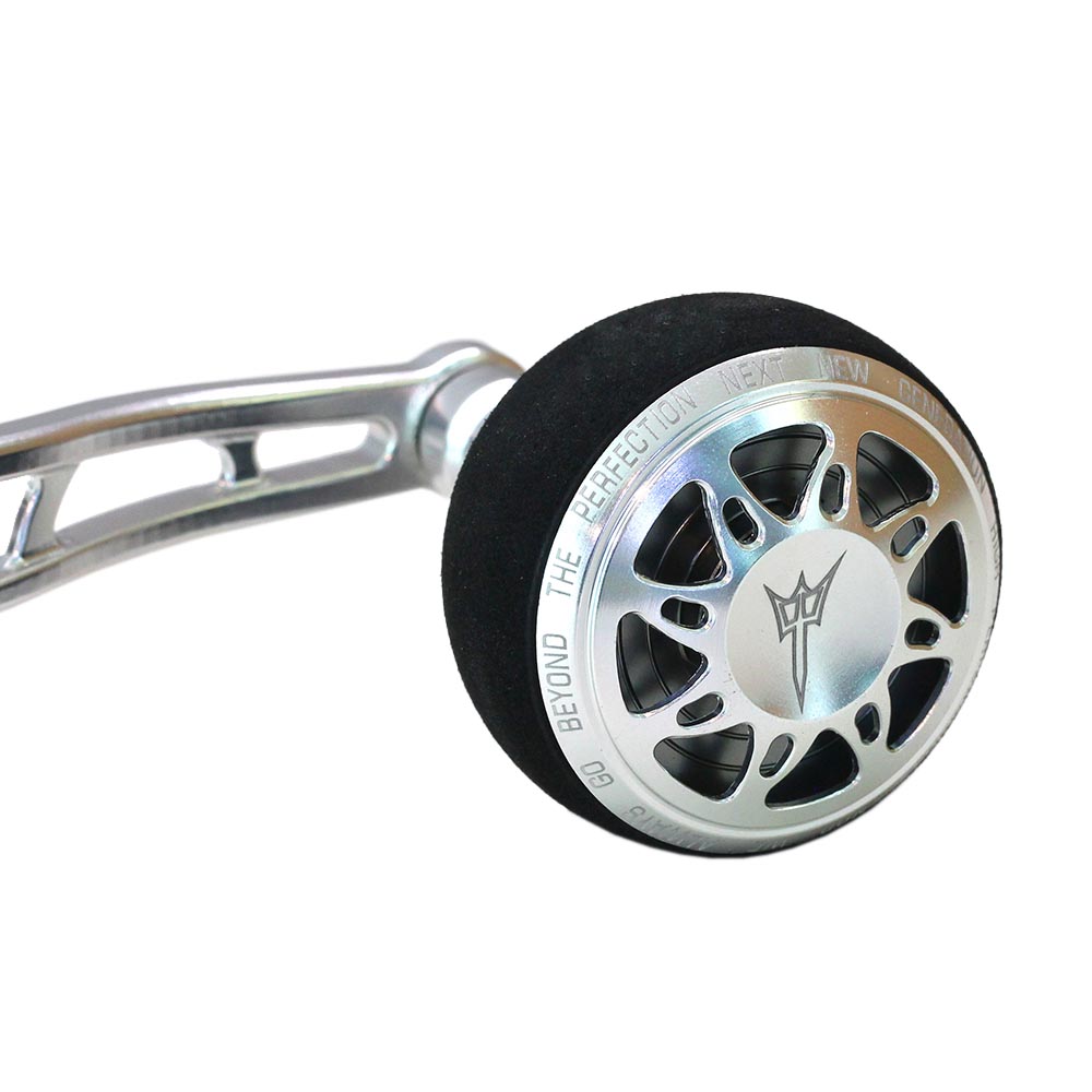 next hd overhead jigging reel lever drag silver / gunsmoke