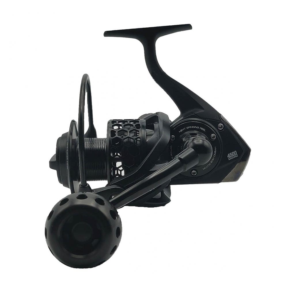 next trident heavy duty spinning reel alloy gear