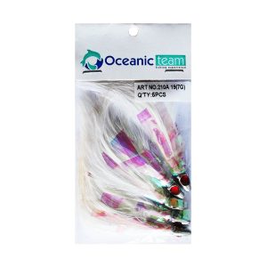 oceanic team Φτεράκια jig για παλαμίδες (5 τμχ.)