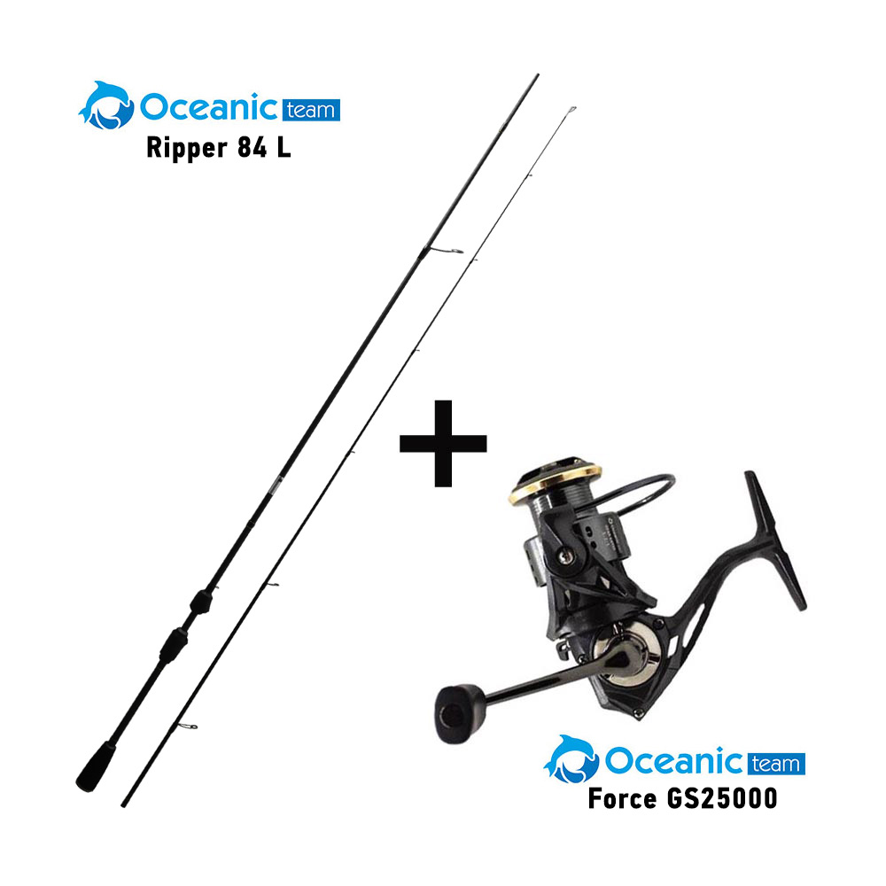 combo hrf oceanic team ripper 84l + oceanic team force gs2500