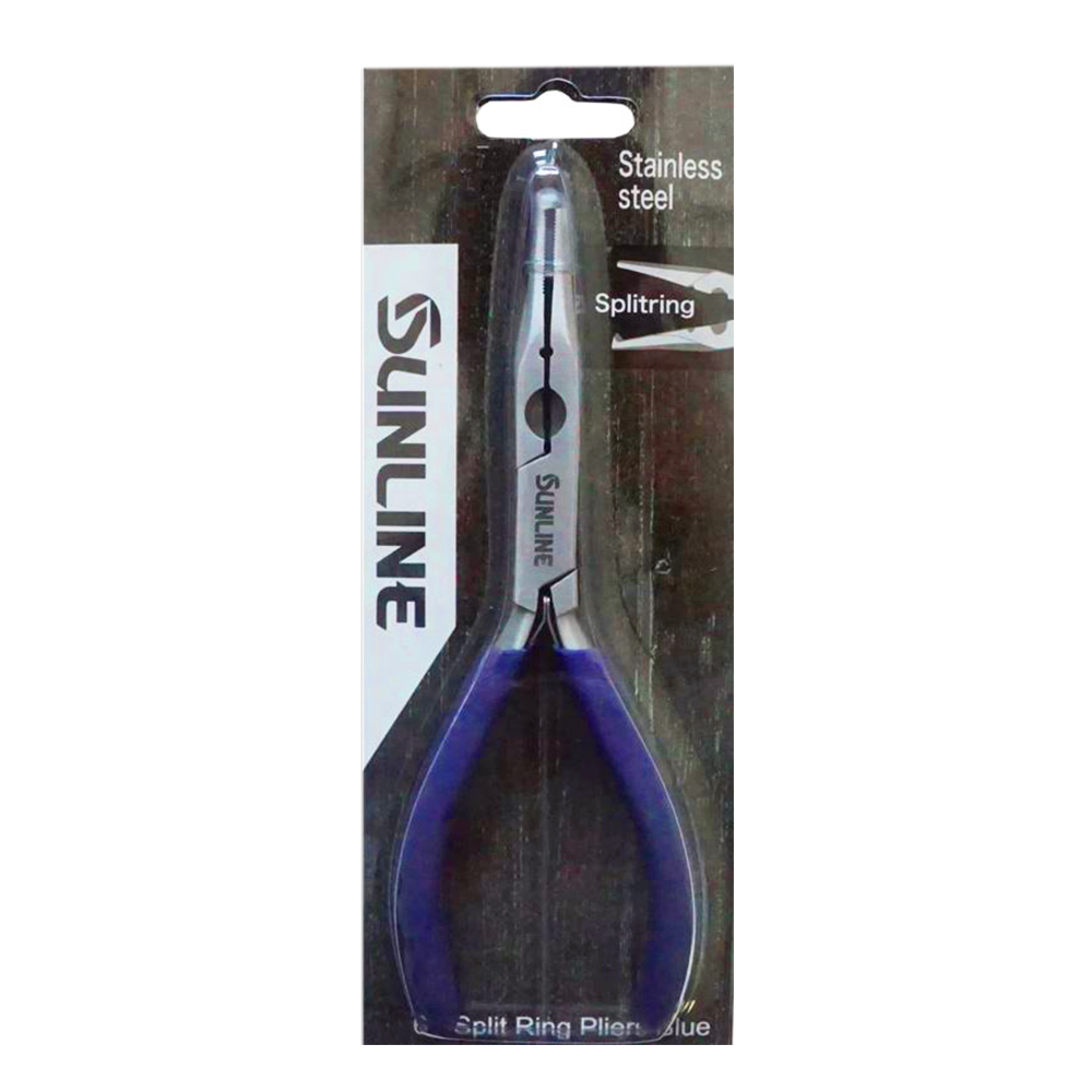 sunline split ring plier 6'' blue Πένσα για κρικάκια