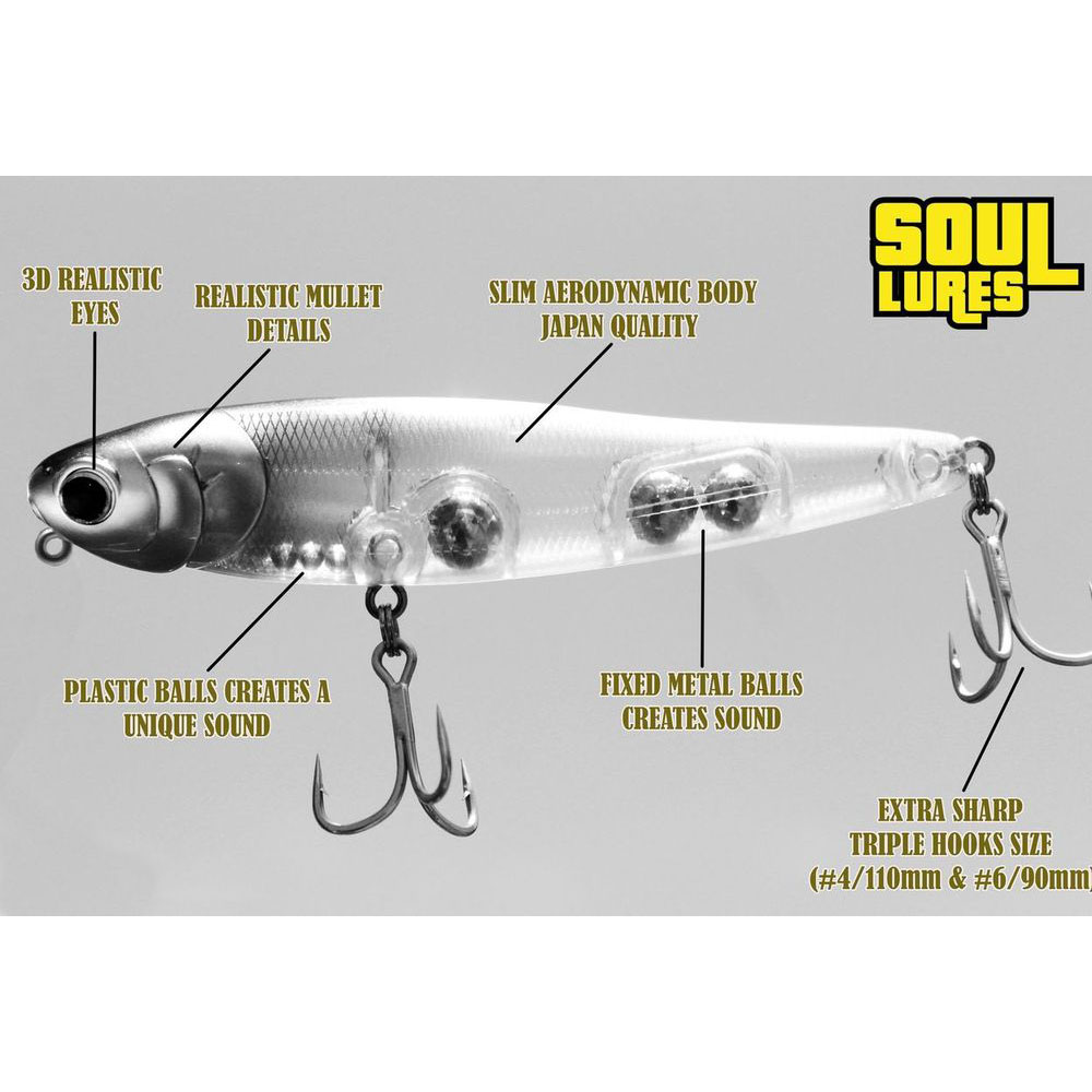 soul lures kefalos 90mm 12gr