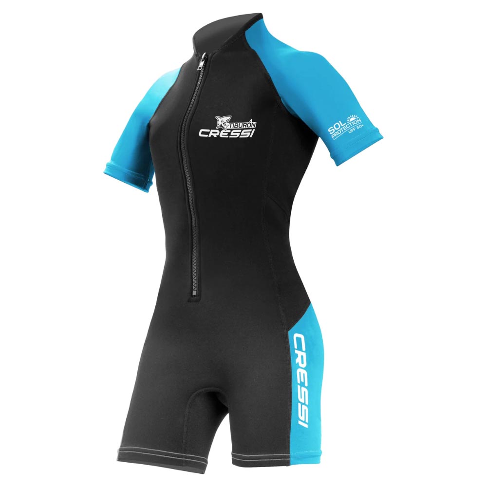 cressi tiburon lady monoshorts wetsuit 2mm Γυναικεία Στολή Κολύμβησης