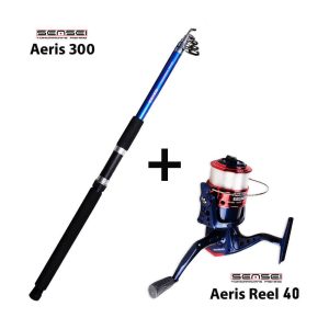 combo casting sensei aeris 3.00m + sensei aeris 40
