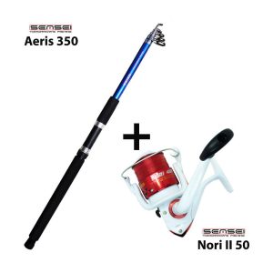 combo casting sensei aeris 350 + sensei nori ii 50