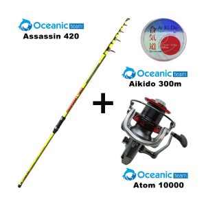 full combo surf oceanic team assassin 420 + oceanic team atom 10000 + oceanic team ai ki do 300m