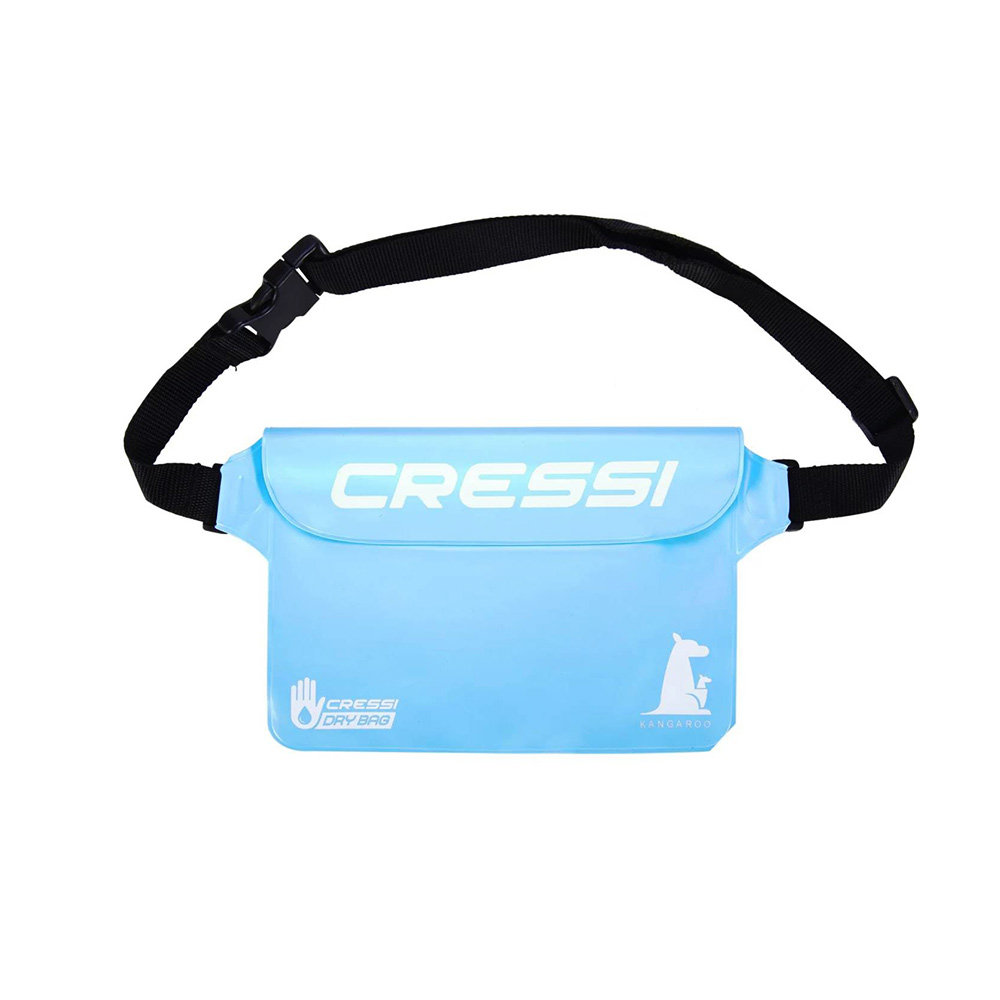 cressi kangaroo dry pouch light blue Αδιάβροχο Τσαντάκι
