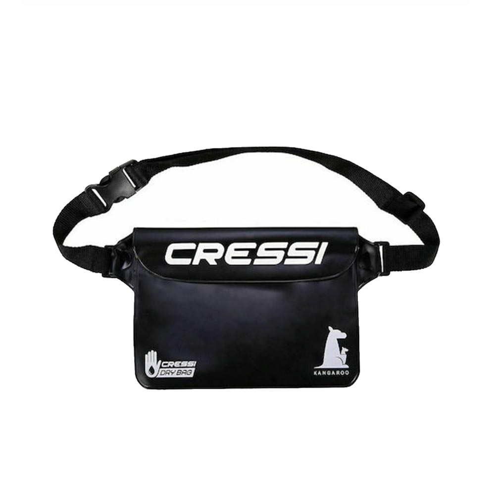 cressi kangaroo dry pouch black Αδιάβροχο Τσαντάκι