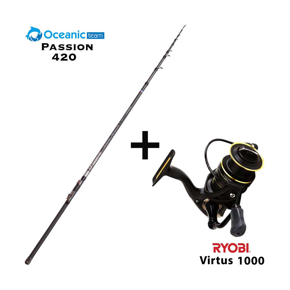 combo match oceanic passion 420 + ryobi virtus 1000