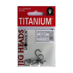 robinson jig head titanium